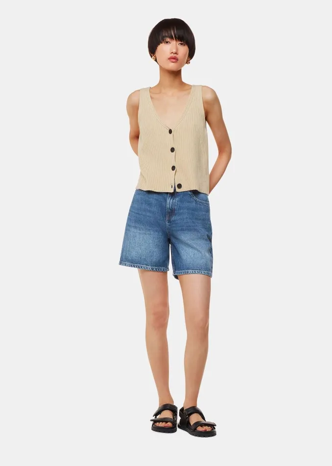Women Jeans Whistles Denim Authentic Denim Short
