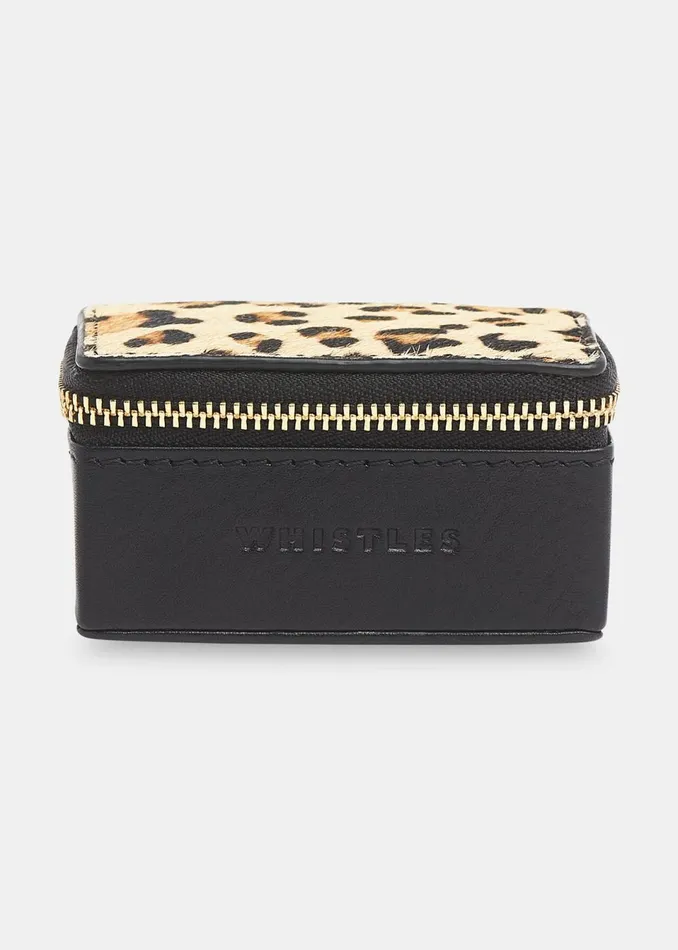 Women Jewellery Whistles Leopard Print Dee Mini Jewellery Box