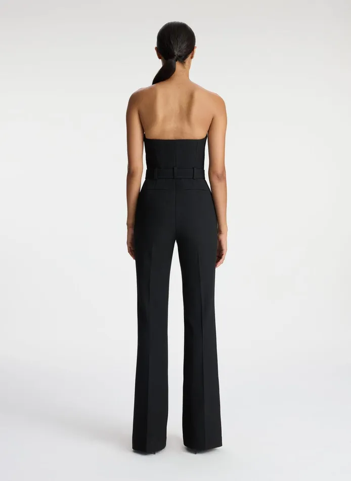 Women Jumpsuits ALC Kate Strapless Jumpsuit Black