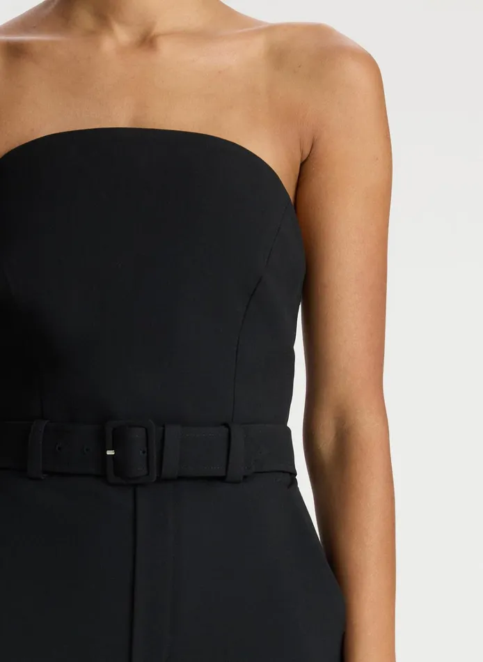 Women Jumpsuits ALC Kate Strapless Jumpsuit Black