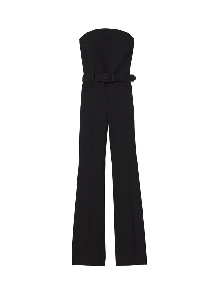 Women Jumpsuits ALC Kate Strapless Jumpsuit Black