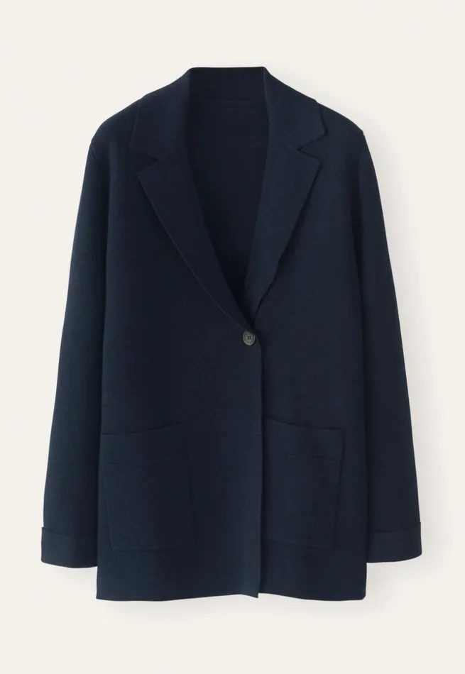 Women Knitted Blazer Midnight Poetry Fashion Cardigans