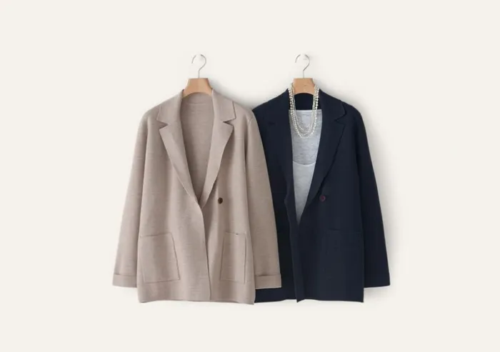 Women Knitted Blazer Midnight Poetry Fashion Cardigans