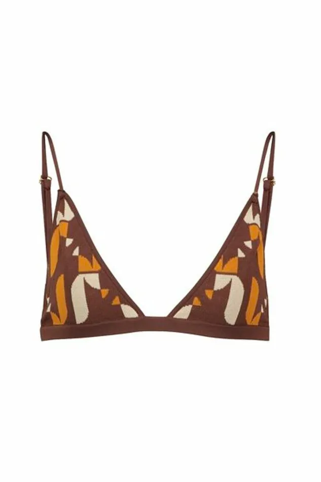 Women Knitwear DODO BAR OR Dylan Bra Brown