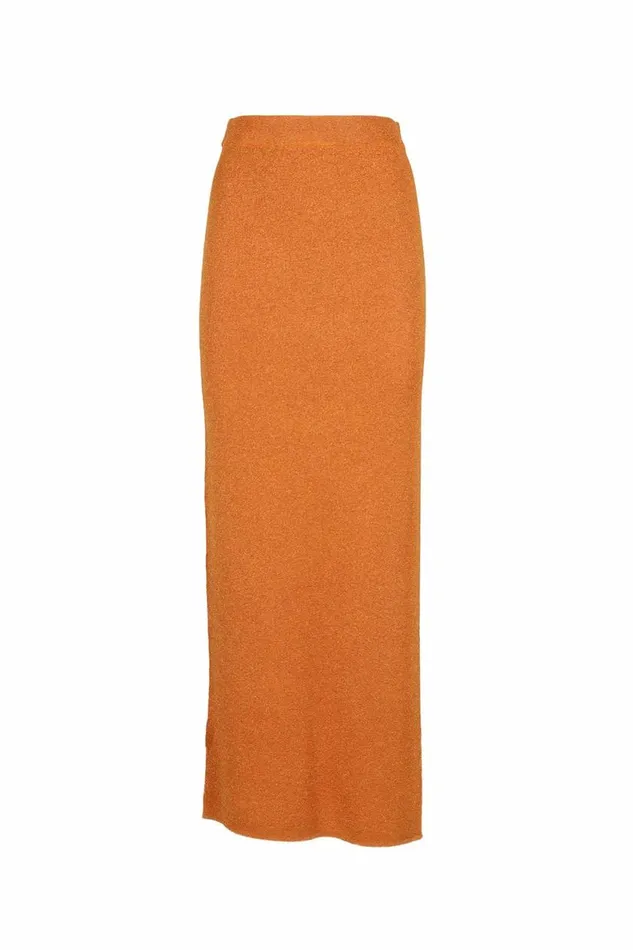 Women Knitwear DODO BAR OR Loren Skirt Orange