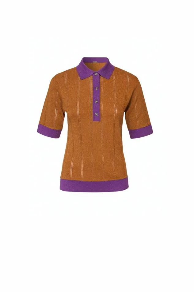 Women Knitwear DODO BAR OR ORAN SHIRT Colorful