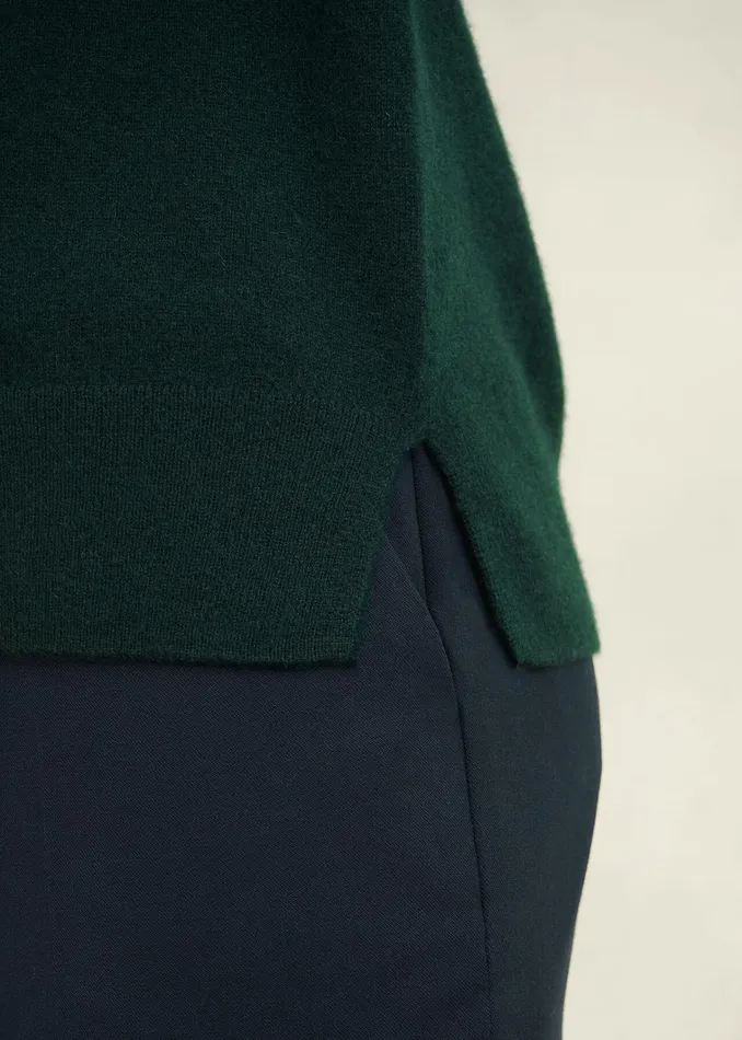 Women Larina Cashmere Jumper Hawthorn Green Hobbs Jumpers and Cardigans
