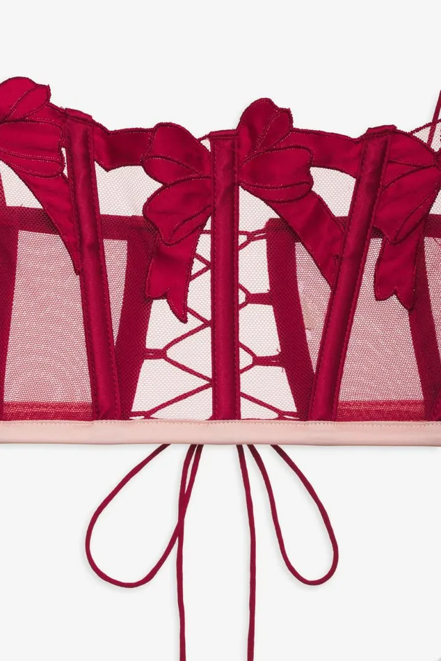 Women Lingerie For Love and Lemons Acacia Underwire Bra Red Women Lingerie For Love and Lemons Acacia Underwire Bra Red