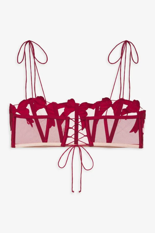Women Lingerie For Love and Lemons Acacia Underwire Bra Red Women Lingerie For Love and Lemons Acacia Underwire Bra Red