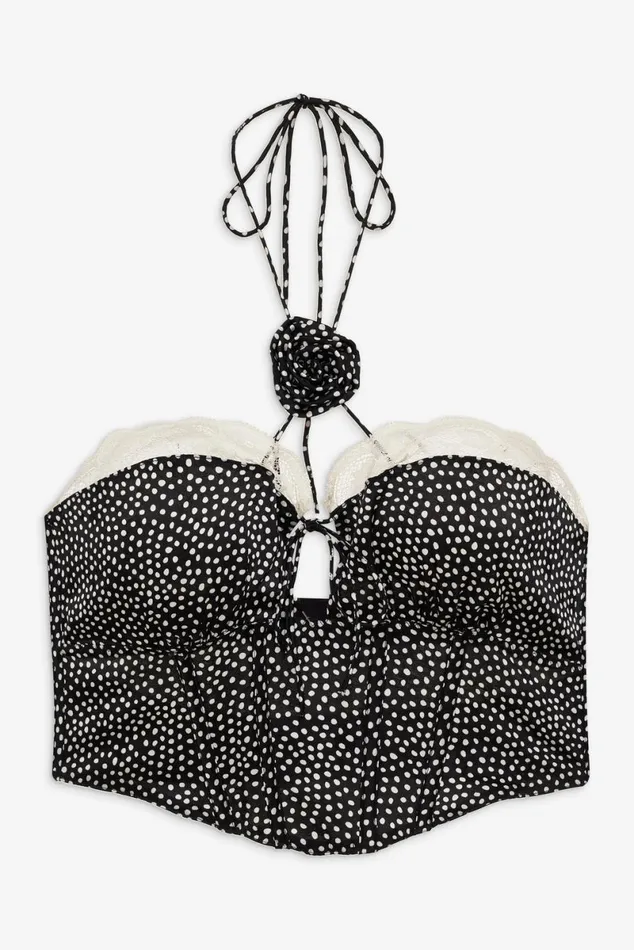 Women Lingerie For Love and Lemons Evangeline Bustier Black Women Lingerie For Love and Lemons Evangeline Bustier Black
