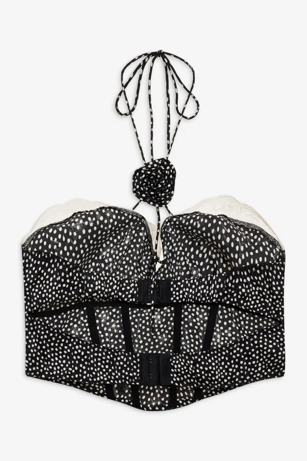Women Lingerie For Love and Lemons Evangeline Bustier Black Women Lingerie For Love and Lemons Evangeline Bustier Black