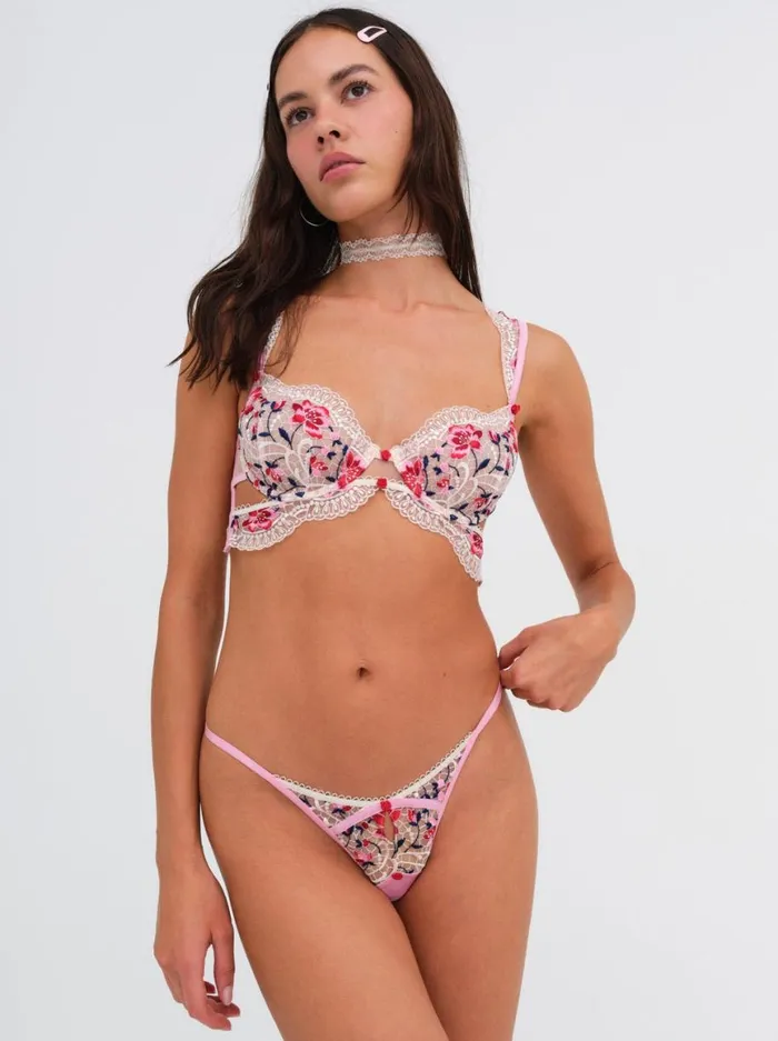 Women Lingerie For Love and Lemons Festival Rose Bra Ivory Women Lingerie For Love and Lemons Festival Rose Bra Ivory