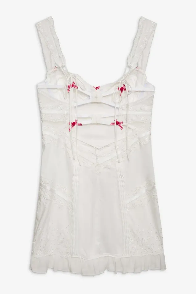 Women Lingerie For Love and Lemons Martha Slip Dress White Women Lingerie For Love and Lemons Martha Slip Dress White