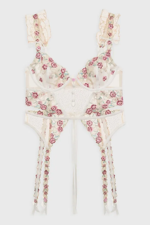 Women Lingerie For Love and Lemons Siena Bustier Gold Women Lingerie For Love and Lemons Siena Bustier Gold