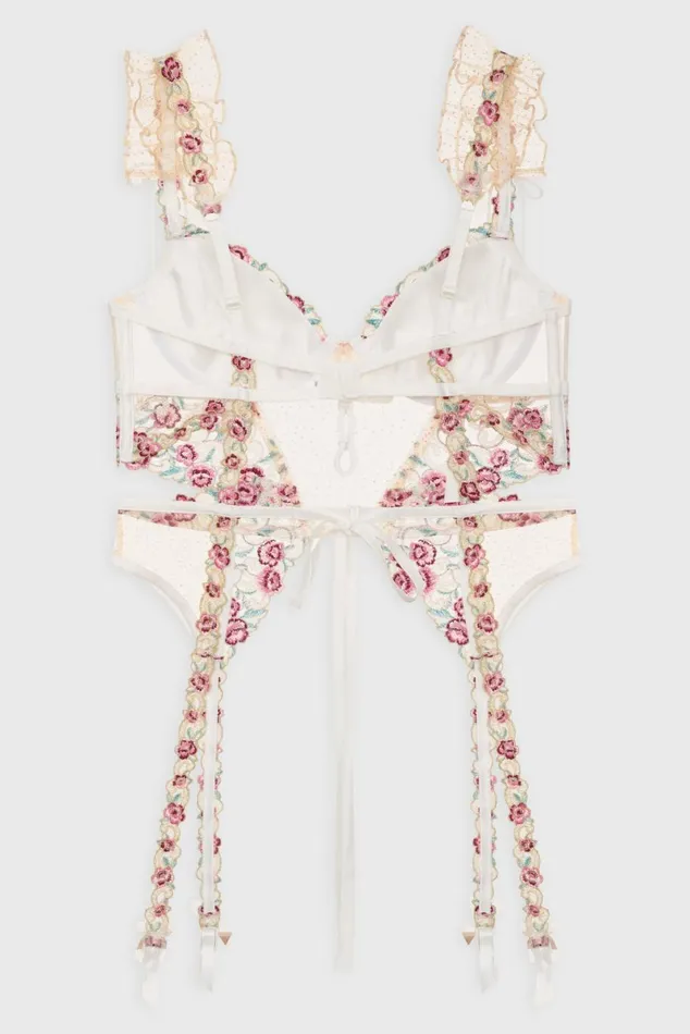Women Lingerie For Love and Lemons Siena Bustier Gold Women Lingerie For Love and Lemons Siena Bustier Gold
