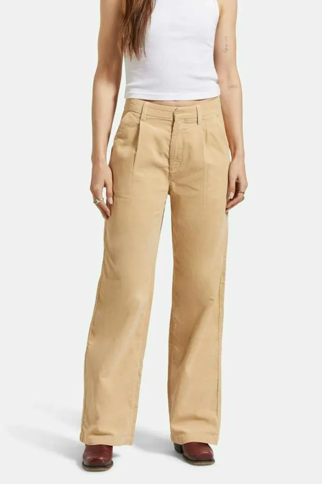 Women Ludlow Trouser Pant Oat Milk Brixton Pants