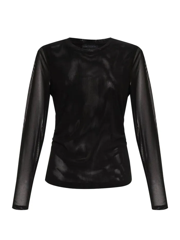 Women Main Squeeze Mesh Top Black Sanctuary Clothing Tees and Tops Women Main Squeeze Mesh Top Black Sanctuary Clothing Tees and Tops