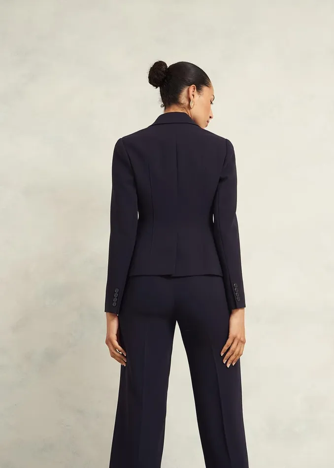 Women Mel Jacket Navy Hobbs Coats and Jackets