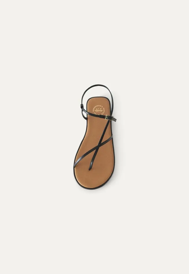 Women Multistraps Sandals Black Poetry Fashion Footwear
