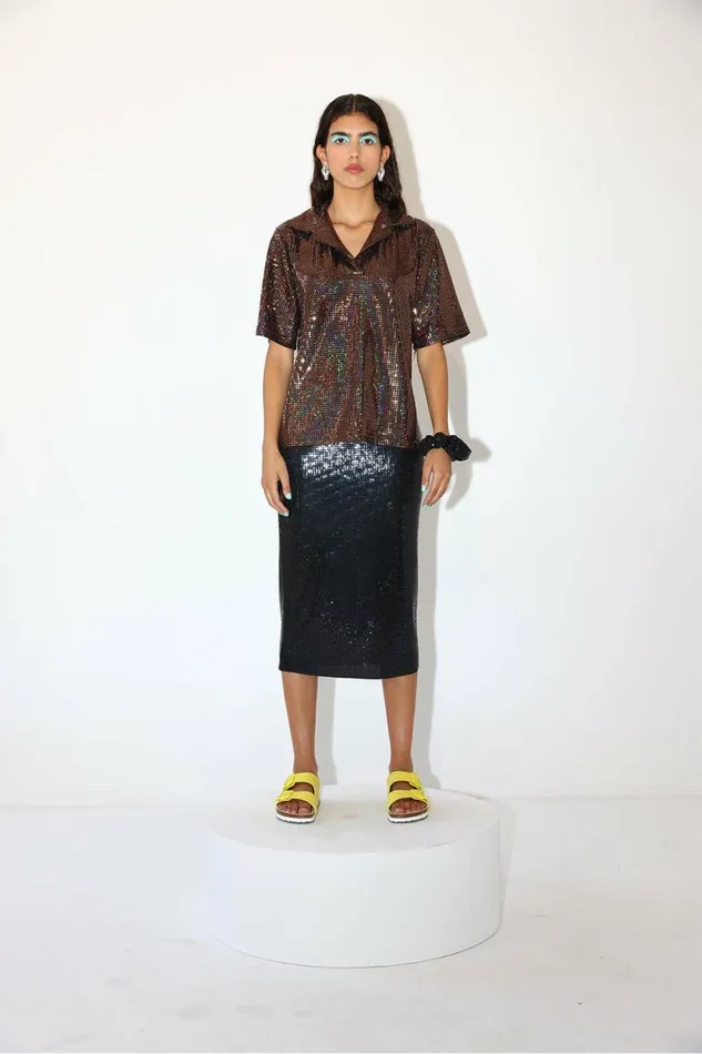 Women Night Out DODO BAR OR Sun Shirt Bronze