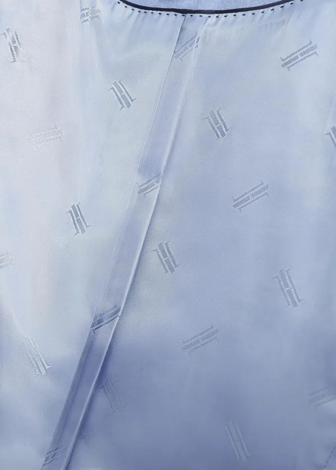 Women Petite Cavendish Wool Coat Pale Blue Hobbs Coats and Jackets