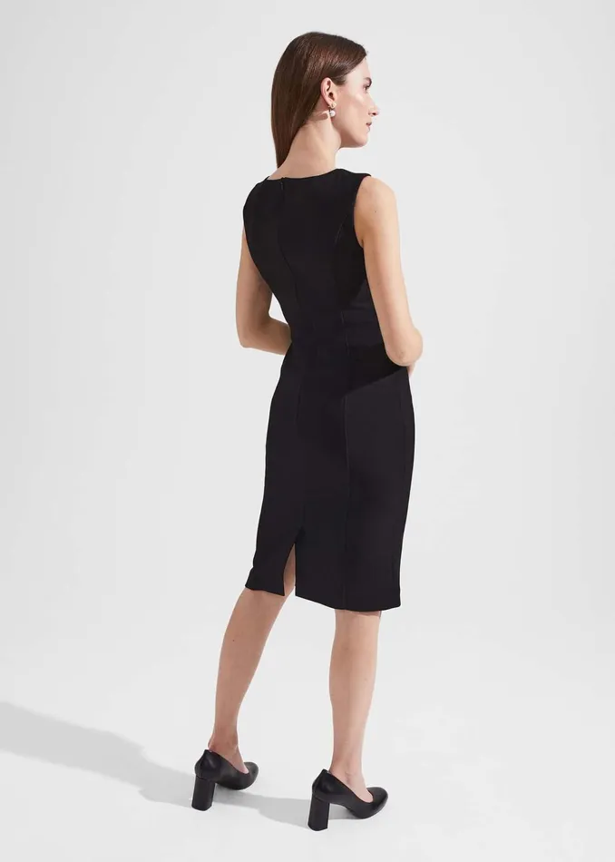 Women Petite Charley Dress Black Hobbs Dresses and Jumpsuits