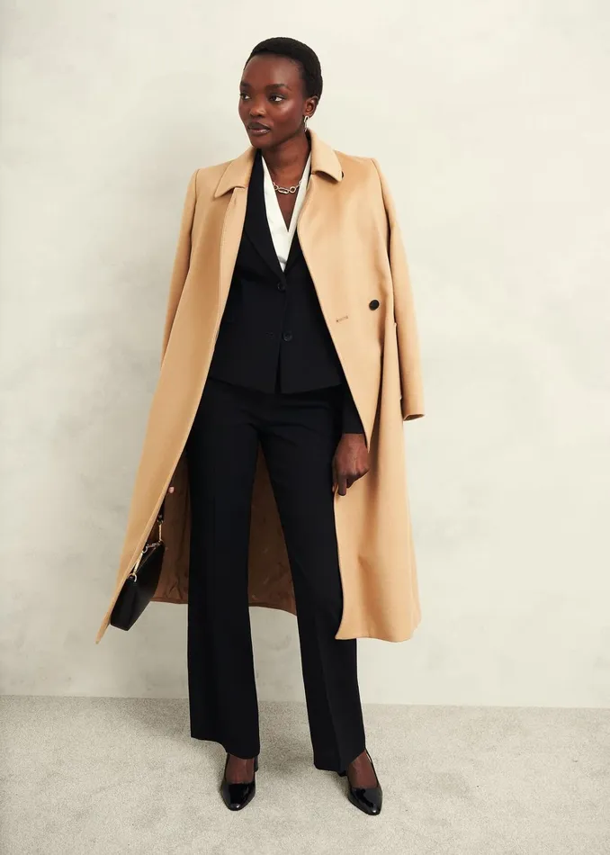 Women Petite Maya Jacket Black Hobbs Coats and Jackets