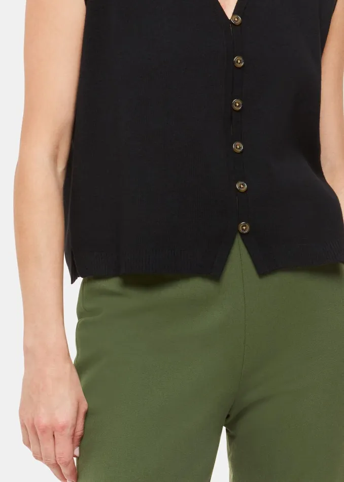 Women Petite Trousers and Jeans Whistles Khaki Petite Super Stretch Trouser