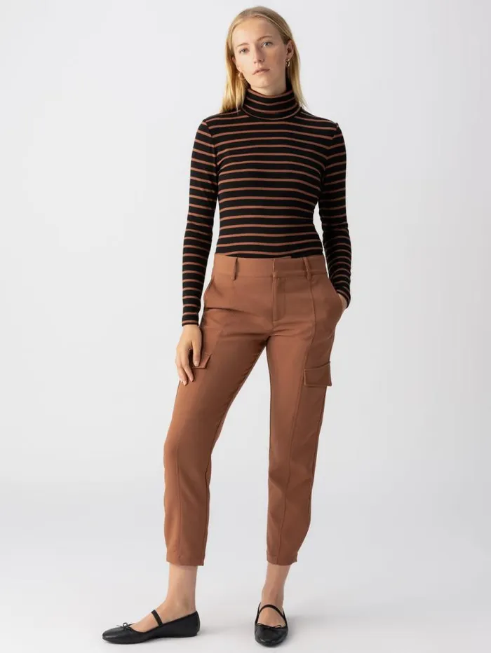 Women Polished Cargo Standard Rise Pant Raw Hide Sanctuary Clothing Pants Women Polished Cargo Standard Rise Pant Raw Hide Sanctuary Clothing Pants