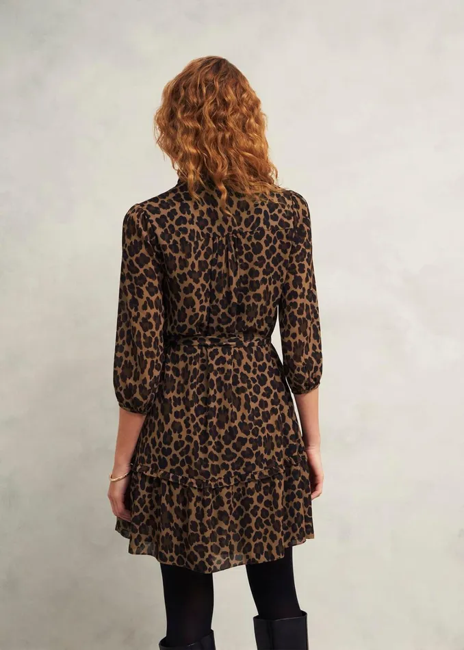 Women Polly Dress Camel Multi Hobbs Dresses and Jumpsuits