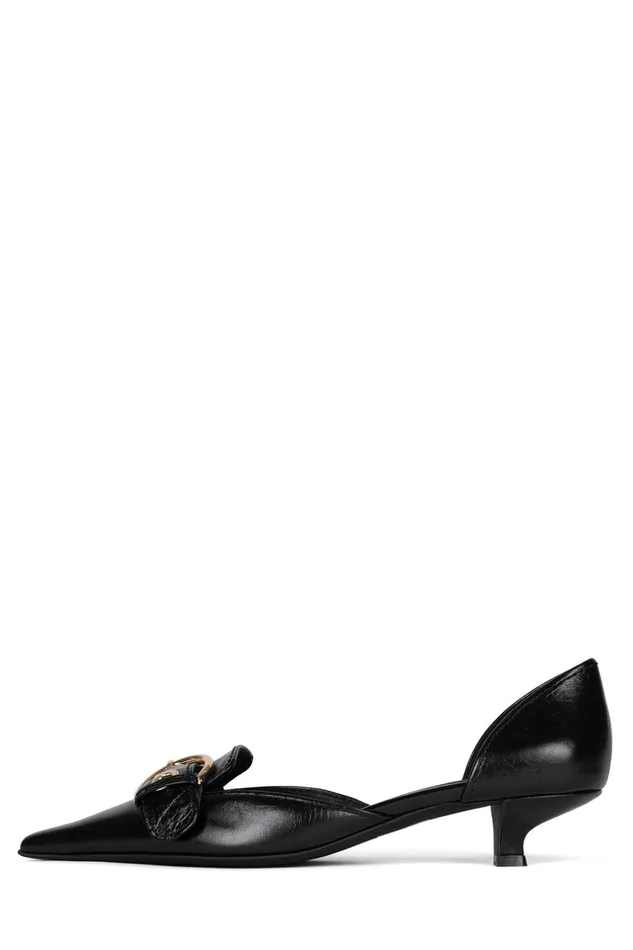 Women Pump Jeffrey Campbell SMOOTH Grey Silver