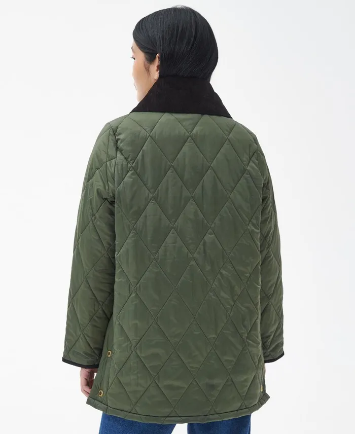 Women Quilted Jackets Barbour Modern Liddesdale Quilt Olive Women Quilted Jackets Barbour Modern Liddesdale Quilt Olive