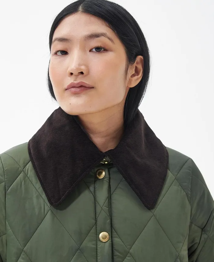 Women Quilted Jackets Barbour Modern Liddesdale Quilt Olive Women Quilted Jackets Barbour Modern Liddesdale Quilt Olive