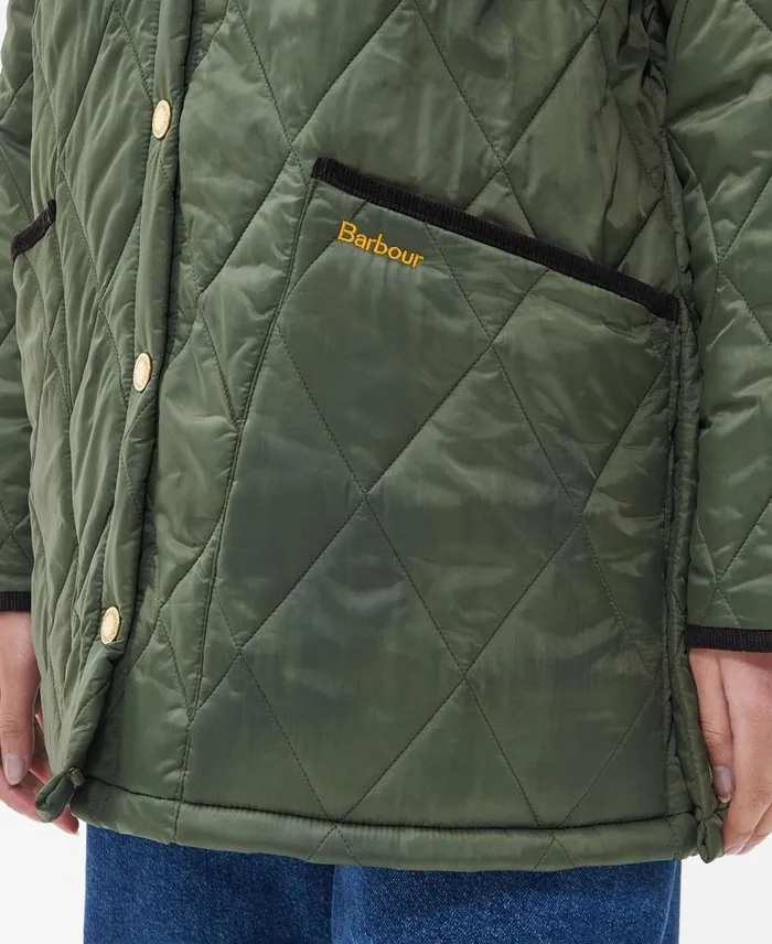 Women Quilted Jackets Barbour Modern Liddesdale Quilt Olive Women Quilted Jackets Barbour Modern Liddesdale Quilt Olive