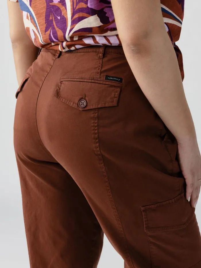 Women Rebel Standard Rise Pant Rich Clay Inclusive Collection Sanctuary Clothing Pants