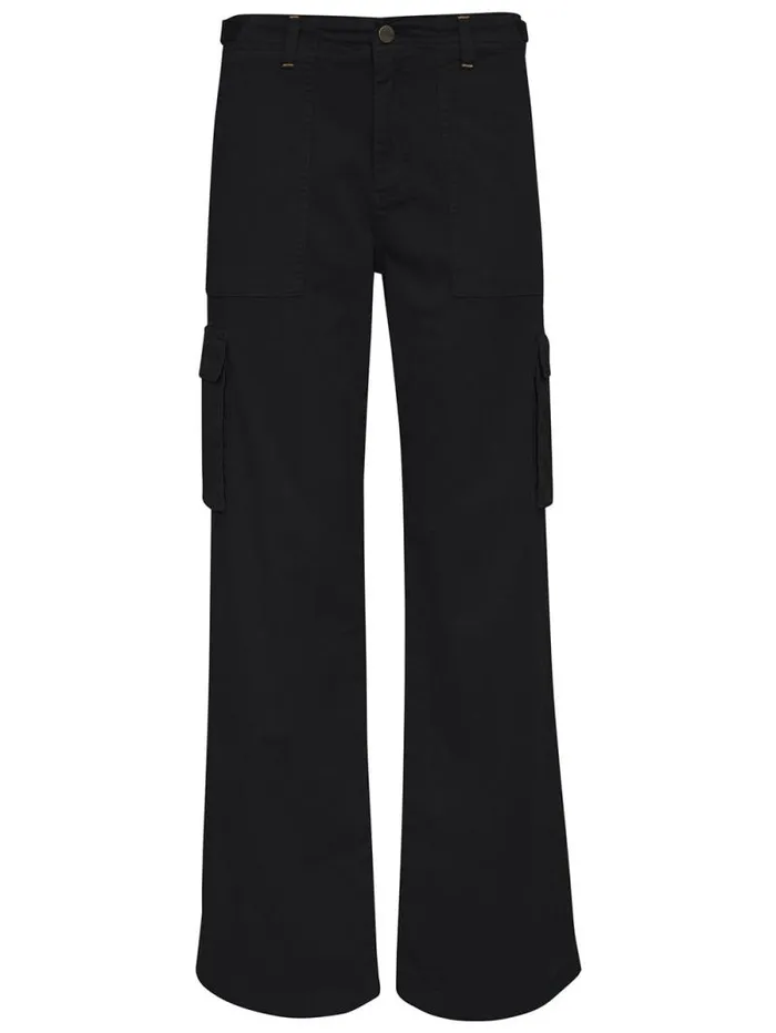 Women Reissue Cargo Standard Rise Pant Black Inclusive Collection Sanctuary Clothing Pants