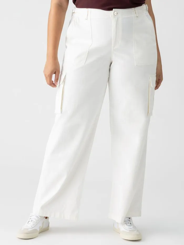 Women Reissue Cargo Standard Rise Pant White Inclusive Collection Sanctuary Clothing Pants Women Reissue Cargo Standard Rise Pant White Inclusive Collection Sanctuary Clothing Pants