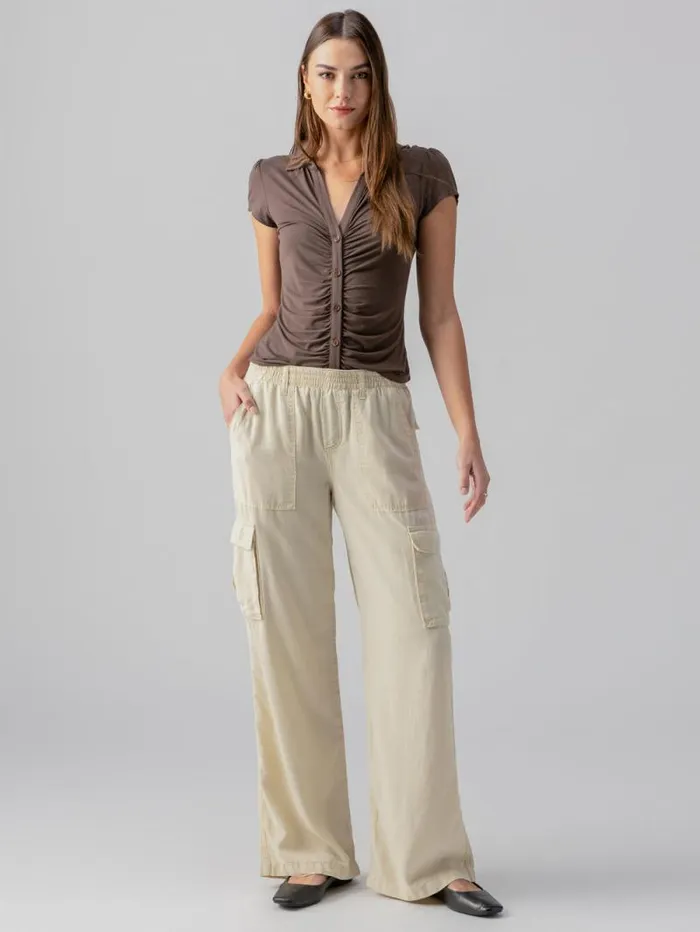 Women Relaxed Reissue Cargo Standard Rise Pant Birch Sanctuary Clothing Pants