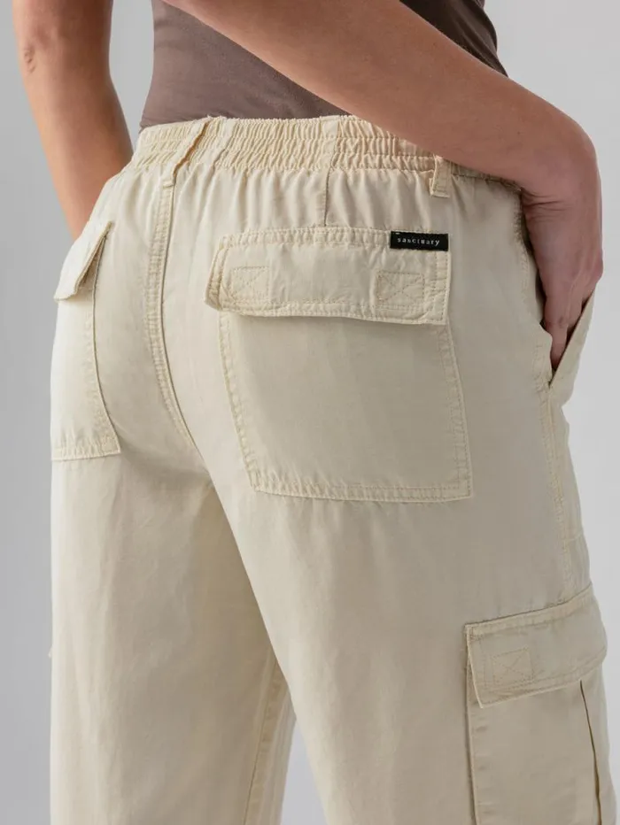 Women Relaxed Reissue Cargo Standard Rise Pant Birch Sanctuary Clothing Pants
