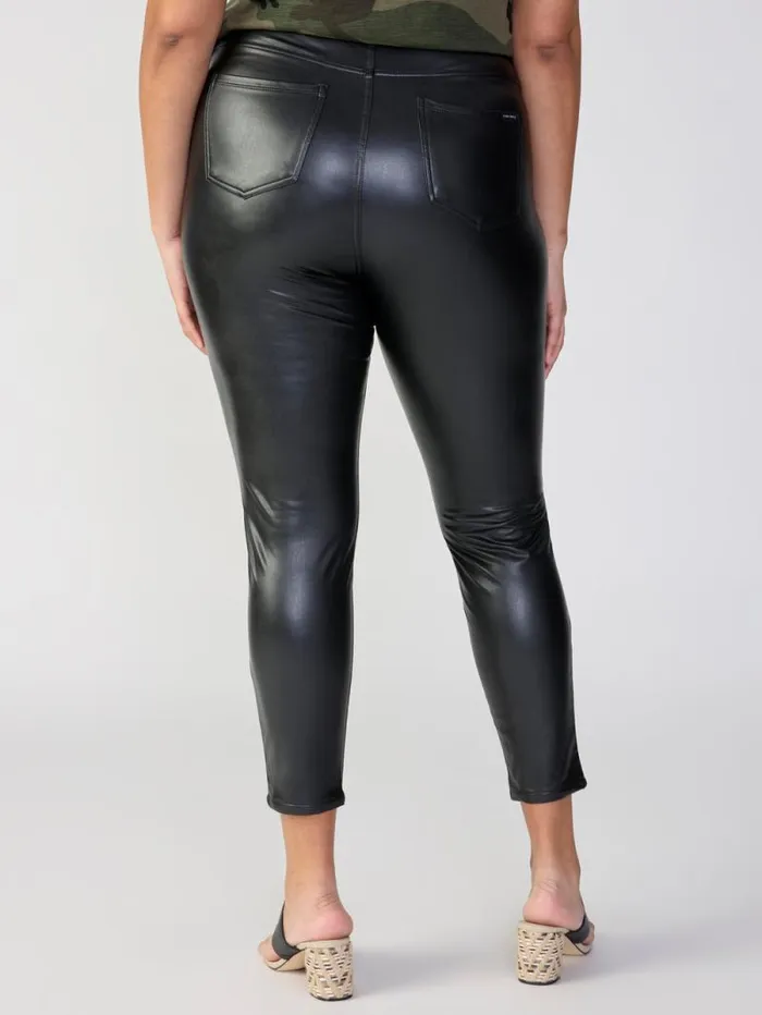 Women Runway High Rise Legging Slick Black Inclusive Collection Sanctuary Clothing Inclusive