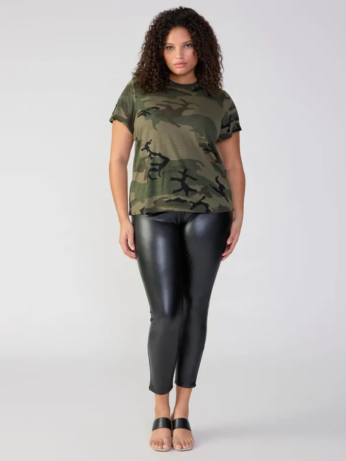 Women Runway High Rise Legging Slick Black Inclusive Collection Sanctuary Clothing Inclusive
