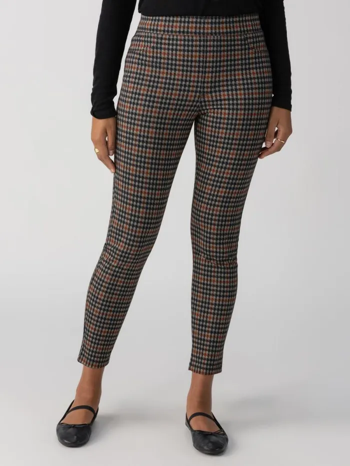 Women Runway SemiHigh Rise Legging Arrow Plaid Sanctuary Clothing Leggings