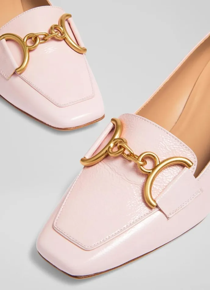 Women Samantha Blossom Crinkled Patent Closed Courts Pink LKBennett Court Shoes Women Samantha Blossom Crinkled Patent Closed Courts Pink LKBennett Court Shoes