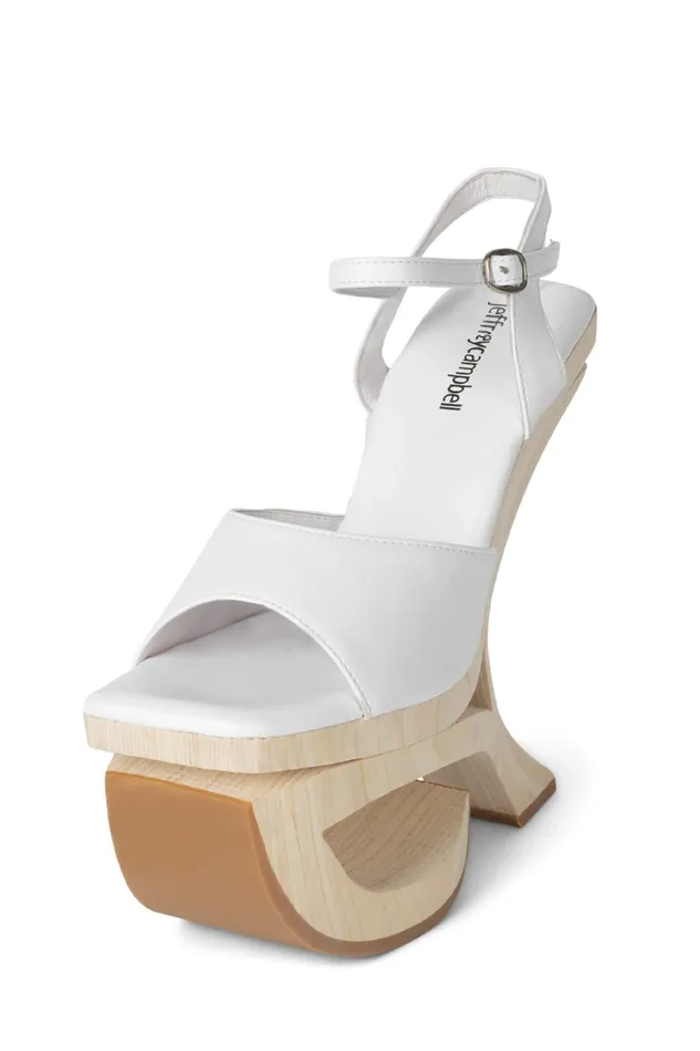 Women Sandal Jeffrey Campbell INTUITIVE Fuchsia Patent