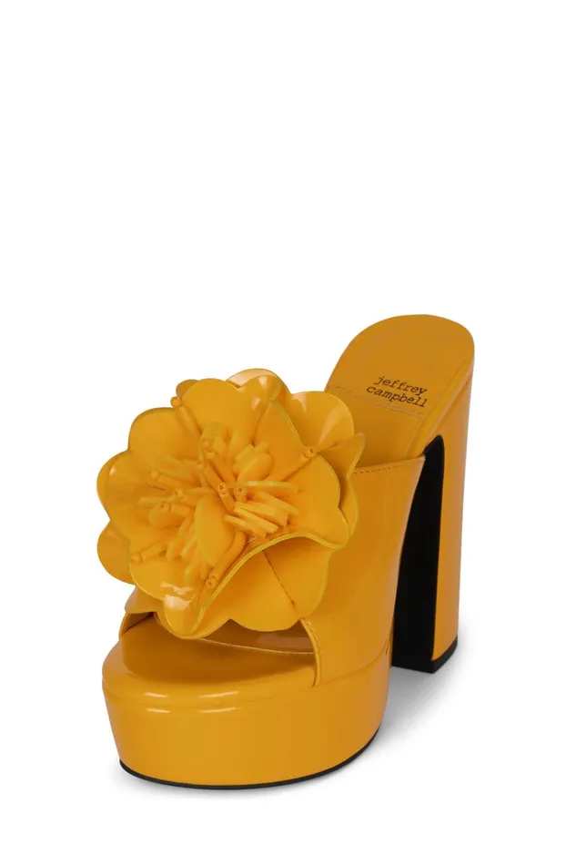 Women Sandal Jeffrey Campbell TROPICALS Fuchsia Patent