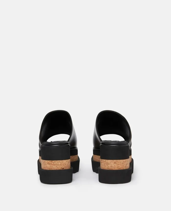 Women Sandals Stella McCartney SneakElyse Platform Sandals Ebony Black