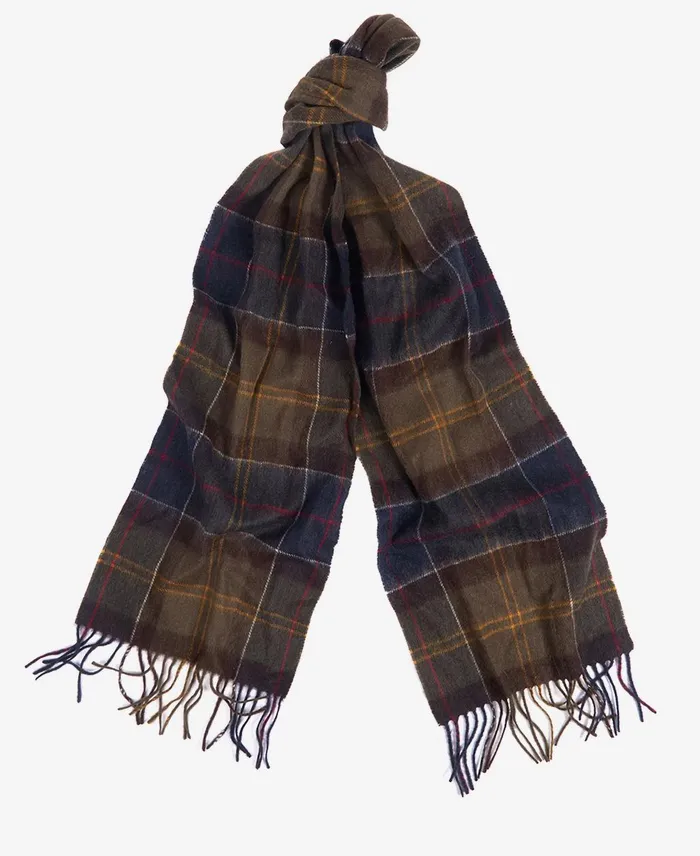 Women Scarves and Wraps Barbour Tartan Scarf Classic Tartan