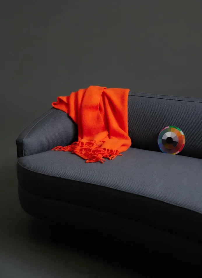 Women Scarves Tibi Blanket Scarf Orange