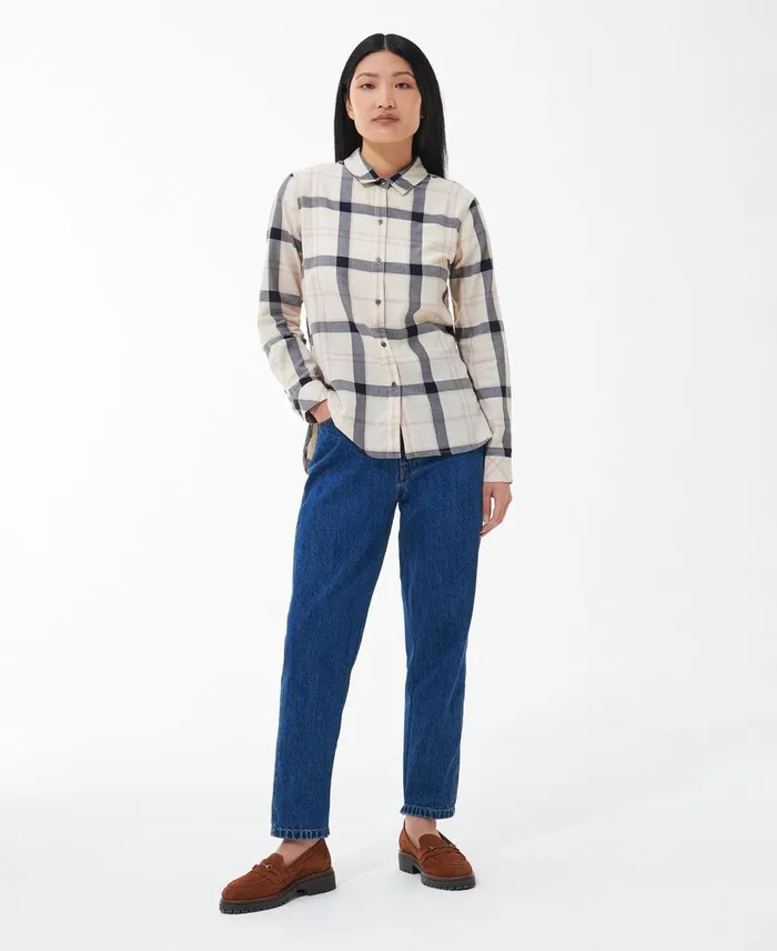 Women Shirts and Blouses Barbour Moorland Shirt Cloudclassic Black Cherry Women Shirts and Blouses Barbour Moorland Shirt Cloudclassic Black Cherry