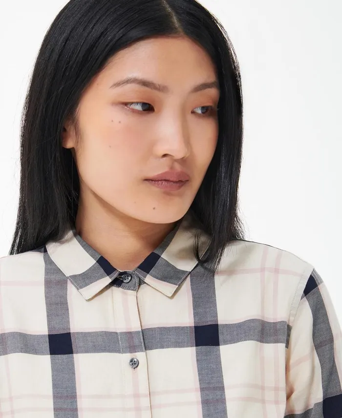 Women Shirts and Blouses Barbour Moorland Shirt Cloudclassic Black Cherry Women Shirts and Blouses Barbour Moorland Shirt Cloudclassic Black Cherry
